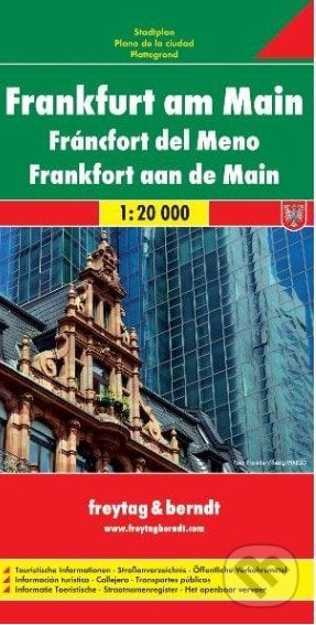 Frankfurt am Main 1:20 000, freytag&berndt, 2009