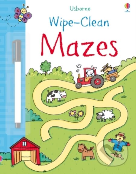 Kniha: Wipe-Clean Mazes (Jessica Greenwell). Usborne, 2012 Kniha: Wipe-Clean Mazes (Jessica Greenwell). Usborne, 2012