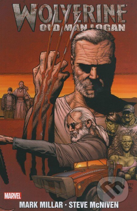 Kniha: Wolverine: Old Man Logan (Mark Millar a Steve McNiven). Marvel, 2010 Kniha: Wolverine: Old Man Logan (Mark Millar a Steve McNiven). Marvel, 2010
