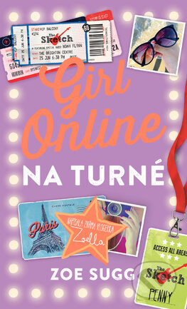 Kniha: Girl Online na turné (slovenský jazyk) (Zoe Sugg). Slovart, 2016 Kniha: Girl Online na turné (slovenský jazyk) (Zoe Sugg). Slovart, 2016