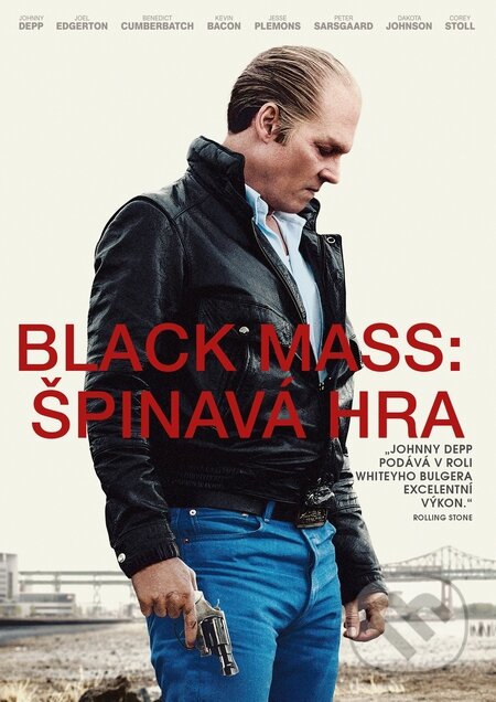 Film: Black Mass: Špinavá hra (Scott Cooper) (DVD). Magicbox, 2016 Film: Black Mass: Špinavá hra (Scott Cooper) (DVD). Magicbox, 2016
