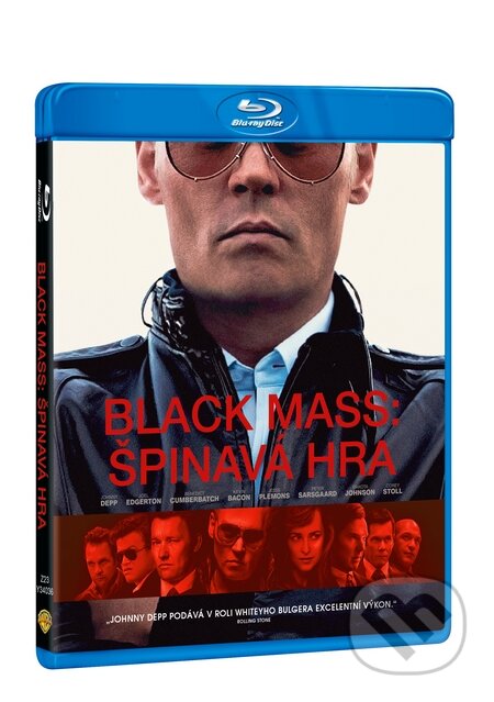 Film: Black Mass: Špinavá hra (Scott Cooper) (Blu-ray). Magicbox, 2016 Film: Black Mass: Špinavá hra (Scott Cooper) (Blu-ray). Magicbox, 2016