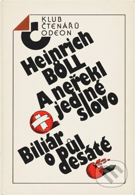 Kniha: Biliár o půl desáté (Heinrich Böll). , 1962 Kniha: Biliár o půl desáté (Heinrich Böll). , 1962