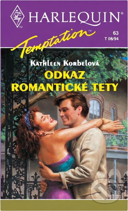 Kniha: Odkaz romantické tety (Kathleen Korbel). Harlequin, 1994 Kniha: Odkaz romantické tety (Kathleen Korbel). Harlequin, 1994