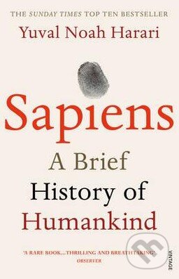 Kniha: Sapiens (Yuval Noah Harari), 2015 Kniha: Sapiens (Yuval Noah Harari), 2015