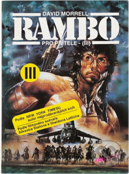 Kniha: Rambo III (David Morrell). Riopress, 1991 Kniha: Rambo III (David Morrell). Riopress, 1991