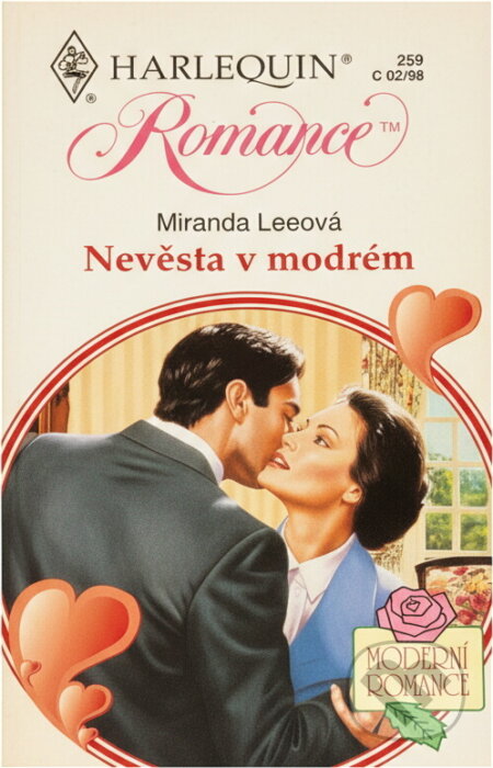 Kniha: Nevěsta v modrém (Miranda Lee). Harlequin, 1998 Kniha: Nevěsta v modrém (Miranda Lee). Harlequin, 1998