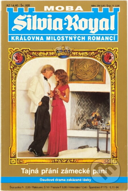 Kniha: Tajná přání zámecké paní : osudové drama zakázané lásky (Inga von Bernau). Moba, 1994 Kniha: Tajná přání zámecké paní : osudové drama zakázané lásky (Inga von Bernau). Moba, 1994