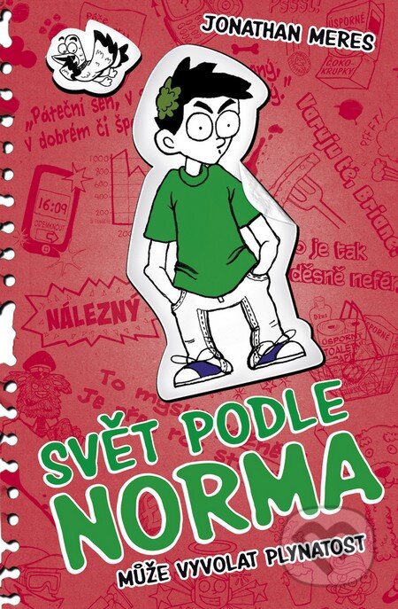 Kniha: Svět podle Norma 3: Může vyvolat plynatos (Jonathan Meres). BB/art, 2015 Kniha: Svět podle Norma 3: Může vyvolat plynatos (Jonathan Meres). BB/art, 2015