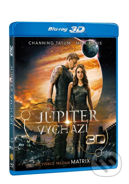 Film: Jupiter vychází 3D (Andy Wachowski a Lana Wachowski) (Blu-ray3D). Magicbox, 2015 Film: Jupiter vychází 3D (Andy Wachowski a Lana Wachowski) (Blu-ray3D). Magicbox, 2015
