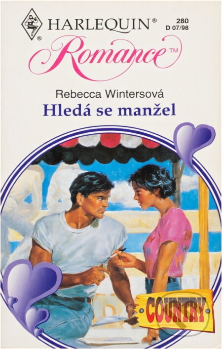 Kniha: Hledá se manžel (Rebecca Winters). Harlequin, 1998 Kniha: Hledá se manžel (Rebecca Winters). Harlequin, 1998