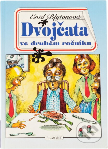 Kniha: Dvojčata ve druhém ročníku (Enid Blyton). , 1993 Kniha: Dvojčata ve druhém ročníku (Enid Blyton). , 1993