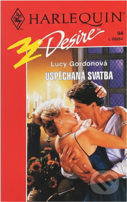Kniha: Uspěchaná svatba (Lucy Gordon). Harlequin, 1994 Kniha: Uspěchaná svatba (Lucy Gordon). Harlequin, 1994