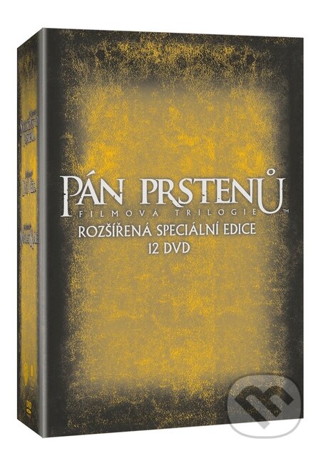 Film: Pán prstenů filmová trilogie: Rozšířená edice (Peter Jackson) (DVD). Magicbox, 2015 Film: Pán prstenů filmová trilogie: Rozšířená edice (Peter Jackson) (DVD). Magicbox, 2015