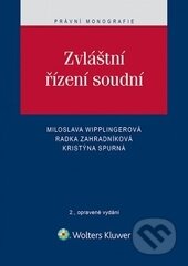 Kniha: Zvláštní řízení soudní (Wolters Kluwer ČR). Wolters Kluwer ČR, 2015 Kniha: Zvláštní řízení soudní (Wolters Kluwer ČR). Wolters Kluwer ČR, 2015