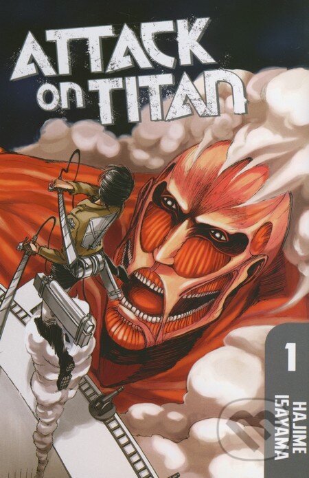 Kniha: Attack on Titan (Volume 1) (Hajime Isayama). Kodansha International, 2012 Kniha: Attack on Titan (Volume 1) (Hajime Isayama). Kodansha International, 2012