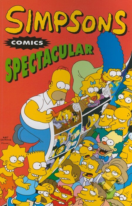 Kniha: Simpsons Comics Spectacular (Matt Groening). Titan Books, 1995 Kniha: Simpsons Comics Spectacular (Matt Groening). Titan Books, 1995