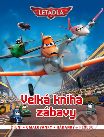 Kniha: Letadla: Velká kniha zábavy (Egmont ČR). Egmont ČR, 2015 Kniha: Letadla: Velká kniha zábavy (Egmont ČR). Egmont ČR, 2015