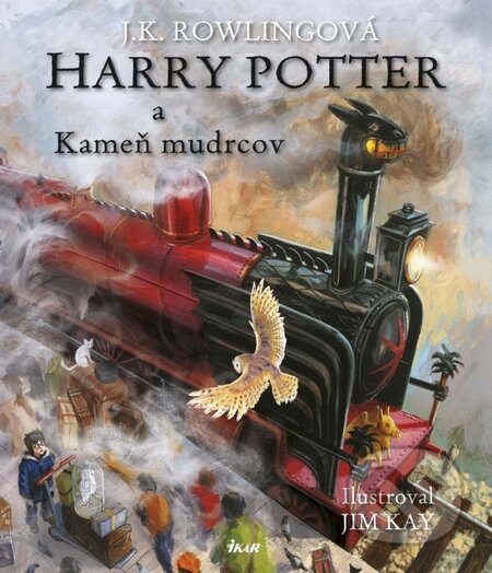 Kniha: Harry Potter a Kameň mudrcov (J.K. Rowling). Ikar, 2015 Kniha: Harry Potter a Kameň mudrcov (J.K. Rowling). Ikar, 2015