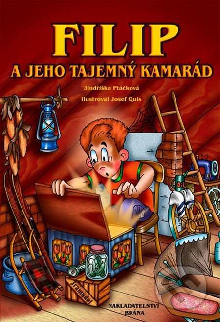 Kniha: Filip a jeho tajemný kamarád (Jindřiška Ptáčková). Brána, 2015 Kniha: Filip a jeho tajemný kamarád (Jindřiška Ptáčková). Brána, 2015