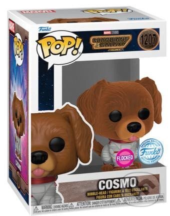 Funko POP Vinyl: Guardian of the Galaxy 3 - Cosmo (FLOCKED exclusive special edition) (Funko). Funko, 2023 Funko POP Vinyl: Guardian of the Galaxy 3 - Cosmo (FLOCKED exclusive special edition) (Funko). Funko, 2023