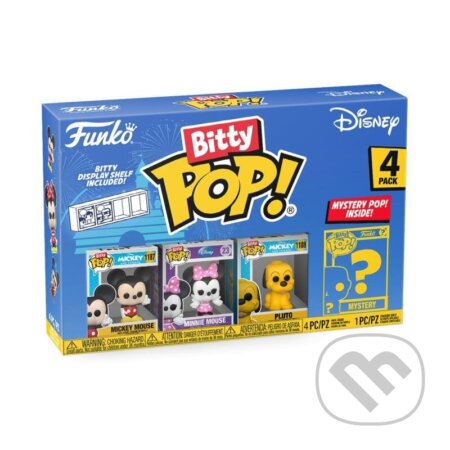 Funko Bitty POP: Disney - Mickey (4pack), Funko, 2023