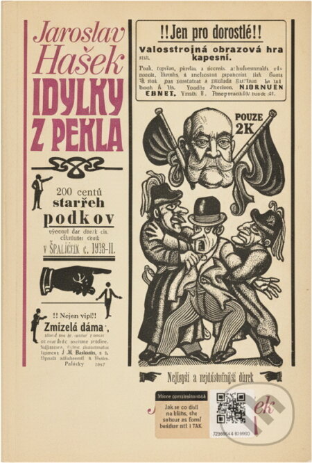 Kniha: Idylky z pekla (Jaroslav Hašek). Svoboda, 1974 Kniha: Idylky z pekla (Jaroslav Hašek). Svoboda, 1974