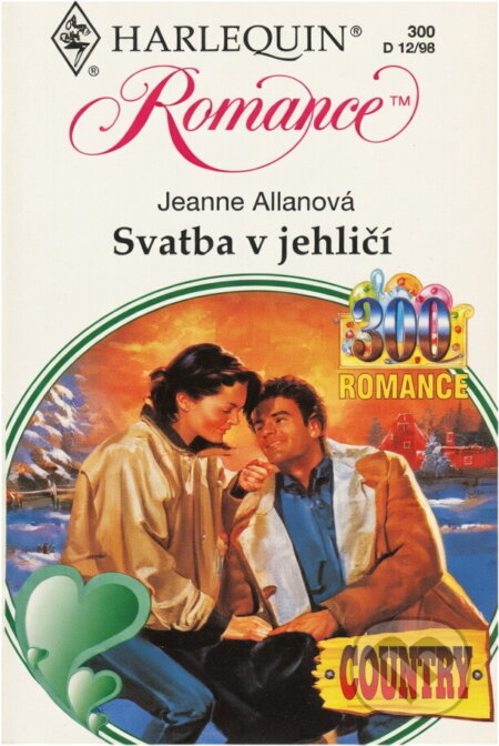 Kniha: Svatba v jehličí (Jeanne Allan). Harlequin, 1998 Kniha: Svatba v jehličí (Jeanne Allan). Harlequin, 1998