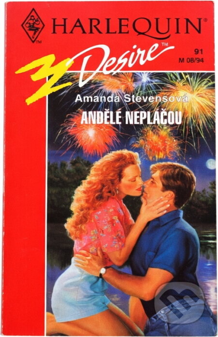 Kniha: Andělé nepláčou (Amanda Stevens). Harlequin, 1994 Kniha: Andělé nepláčou (Amanda Stevens). Harlequin, 1994