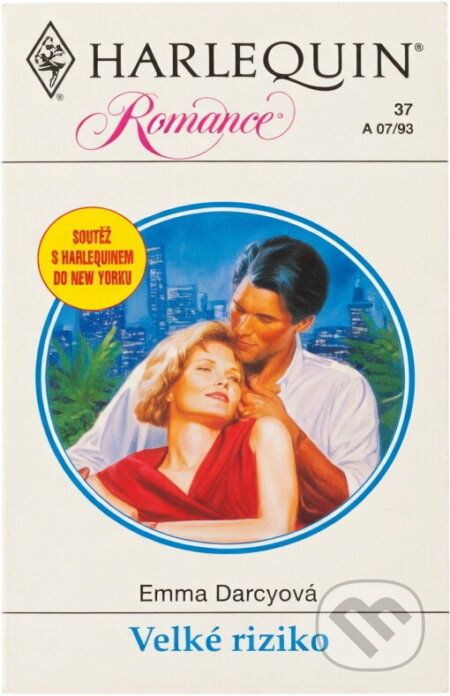Kniha: Velké riziko (Emma Darcy). Harlequin, 1993 Kniha: Velké riziko (Emma Darcy). Harlequin, 1993