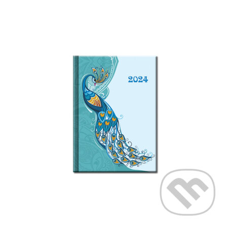 Denný diár Praktik Páv 2024 (Spektrum grafik). Spektrum grafik, 2023 Denný diár Praktik Páv 2024 (Spektrum grafik). Spektrum grafik, 2023