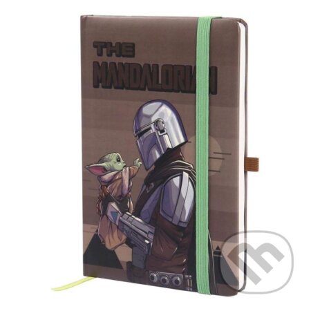 Star Wars Mandalorian zápisník A5 - Mandalorian a Grogu, , 2023