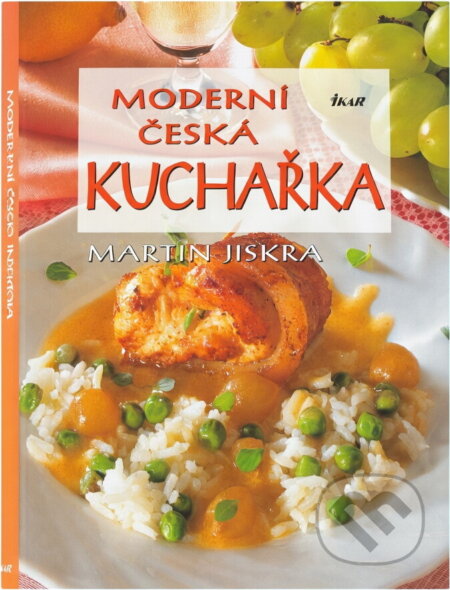 Kniha: Moderní česká kuchařka (Martin Jiskra). Ikar, 2001 Kniha: Moderní česká kuchařka (Martin Jiskra). Ikar, 2001