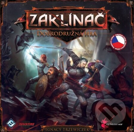 Společenská hra: Zaklínač: Dobrodružná hra (Ignacy Trzewiczek). ADC BF, 2015 Společenská hra: Zaklínač: Dobrodružná hra (Ignacy Trzewiczek). ADC BF, 2015