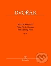 Kniha: Klavírní trio g-moll, op. 26 (Antonín Dvořák). Bärenreiter Praha, 2015 Kniha: Klavírní trio g-moll, op. 26 (Antonín Dvořák). Bärenreiter Praha, 2015