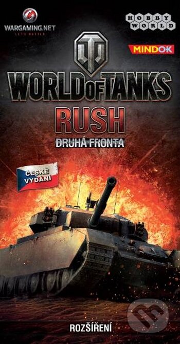 Spoločenská hra: World of Tanks: Druhá fronta (Nikolay Pegasov). Mindok, 2015 Spoločenská hra: World of Tanks: Druhá fronta (Nikolay Pegasov). Mindok, 2015