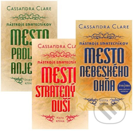 Kniha: Nástroje smrteľníkov II. (komplet druhých troch dielov) (Cassandra Clare). Slovart Kniha: Nástroje smrteľníkov II. (komplet druhých troch dielov) (Cassandra Clare). Slovart