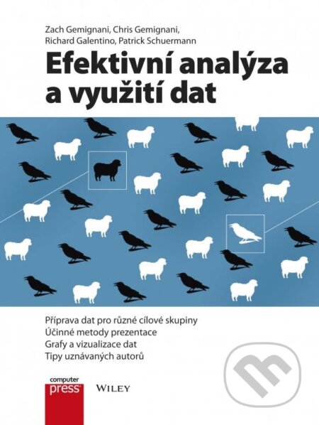 Kniha: Efektivní analýza a využití dat (Chris Gemignani, Patrick Schuermann, Richard Galentino a Zach Gemignani). Computer Press, 2015 Kniha: Efektivní analýza a využití dat (Chris Gemignani, Patrick Schuermann, Richard Galentino a Zach Gemignani). Computer Press, 2015
