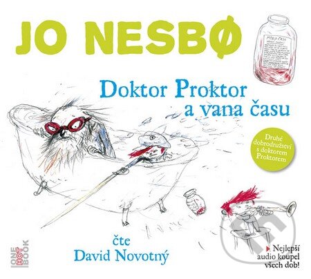 Audiokniha: Doktor Proktor a vana času (Jo Nesbo). OneHotBook, 2014 Audiokniha: Doktor Proktor a vana času (Jo Nesbo). OneHotBook, 2014