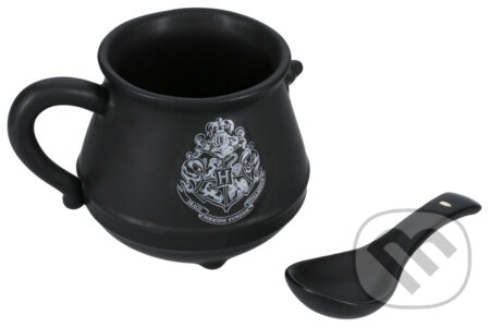 Keramický 3D hrnček s lyžičkou Harry Potter: Kotlík (Harry Potter). Harry Potter, 2023 Keramický 3D hrnček s lyžičkou Harry Potter: Kotlík (Harry Potter). Harry Potter, 2023