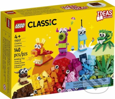Spoločenská hra: LEGO® Classic 11017 Kreatívne príšery (LEGO). LEGO, 2023 Spoločenská hra: LEGO® Classic 11017 Kreatívne príšery (LEGO). LEGO, 2023