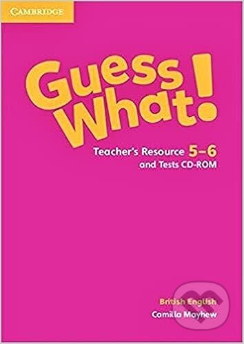 Audiokniha: Guess What! 5–6 Teacher's Resource and Tests CD-ROMs (Cambridge University Press). Cambridge University Press Audiokniha: Guess What! 5–6 Teacher's Resource and Tests CD-ROMs (Cambridge University Press). Cambridge University Press