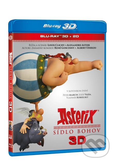 Film: Asterix: Sídlo bohov 3D (Alexandre Astier a Louis Clichy) (Blu-ray3D). Magicbox, 2015 Film: Asterix: Sídlo bohov 3D (Alexandre Astier a Louis Clichy) (Blu-ray3D). Magicbox, 2015