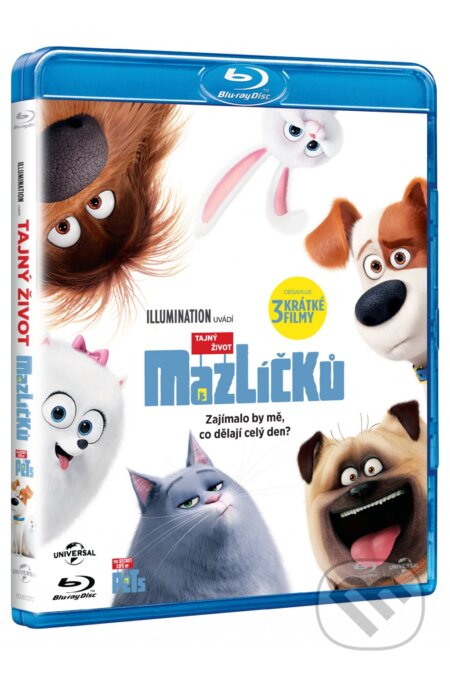Film: Tajný život maznáčikov (Chris Renaud a Yarrow Cheney) (Blu-ray). Bonton Film, 2016 Film: Tajný život maznáčikov (Chris Renaud a Yarrow Cheney) (Blu-ray). Bonton Film, 2016
