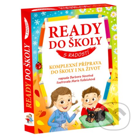 Kniha: Ready do školy s radostí (Barbora Novotná). MIJO Enterprise, 2023 Kniha: Ready do školy s radostí (Barbora Novotná). MIJO Enterprise, 2023