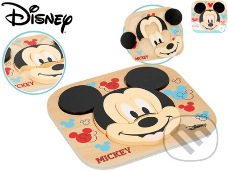 Puzzle: Mickey Mouse puzzle dřevěné (Mikrohračky). Mikrohračky, 2023 Puzzle: Mickey Mouse puzzle dřevěné (Mikrohračky). Mikrohračky, 2023