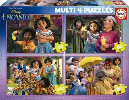 Puzzle: Encanto 4v1 (Educa). Educa, 2023 Puzzle: Encanto 4v1 (Educa). Educa, 2023