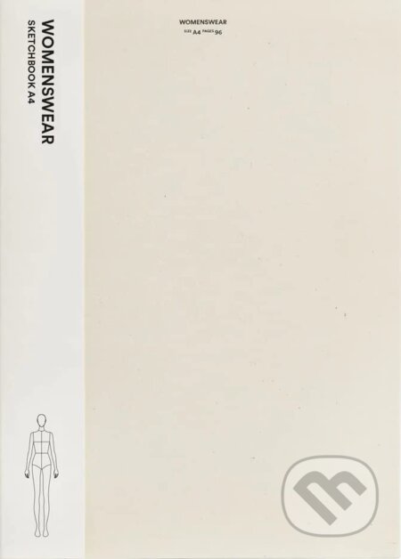Kniha: Fashionary Womenswear Sketchbook A4 (Fashionary). Fashionary, 2023 Kniha: Fashionary Womenswear Sketchbook A4 (Fashionary). Fashionary, 2023