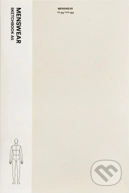 Kniha: Fashionary Menswear Sketchbook A5 (Fashionary). Fashionary, 2023 Kniha: Fashionary Menswear Sketchbook A5 (Fashionary). Fashionary, 2023