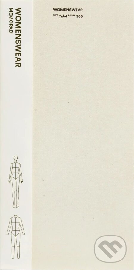 Kniha: Fashionary Womenswear Memopad (Fashionary). Fashionary, 2023 Kniha: Fashionary Womenswear Memopad (Fashionary). Fashionary, 2023